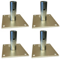 Pro-Series Scaffold Base Plate Set, 4 Pcs. GSBP4